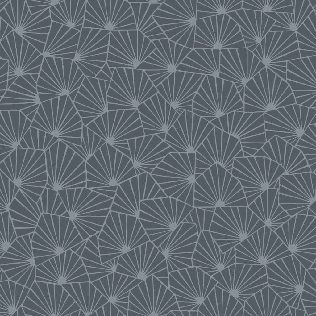 Hanna Werning Wonderland 1467 Non-Woven Wallpaper Star Leaf Shell Ornaments