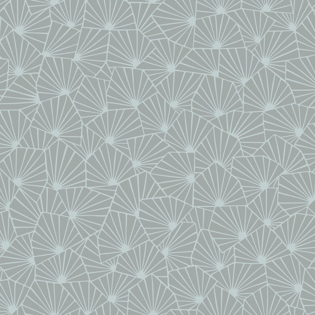 Hanna Werning Wonderland 1465 Non-Woven Wallpaper Star Leaf Shell Ornaments