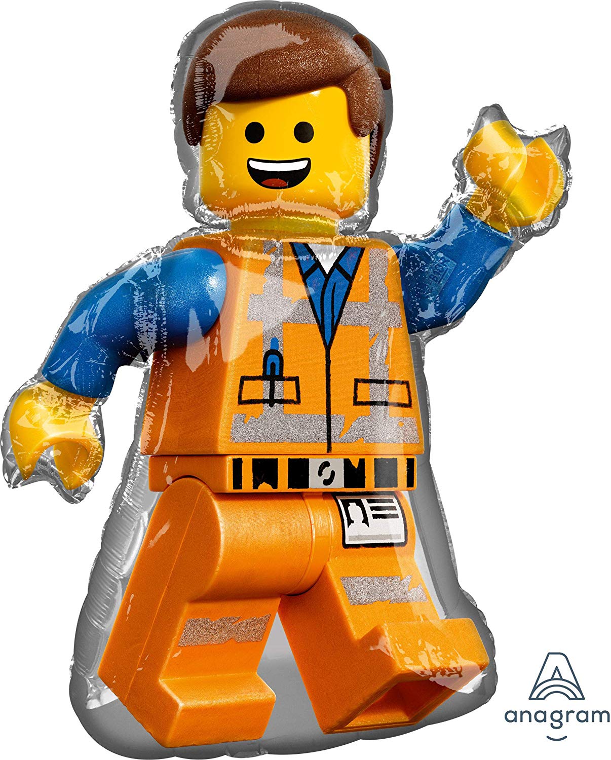 Amscan 3904201 Lego Movie 2 Foil Balloon Multi-Coloured