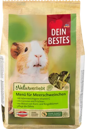 Rodent food, menu for guinea pigs, in love with nature, 600 g