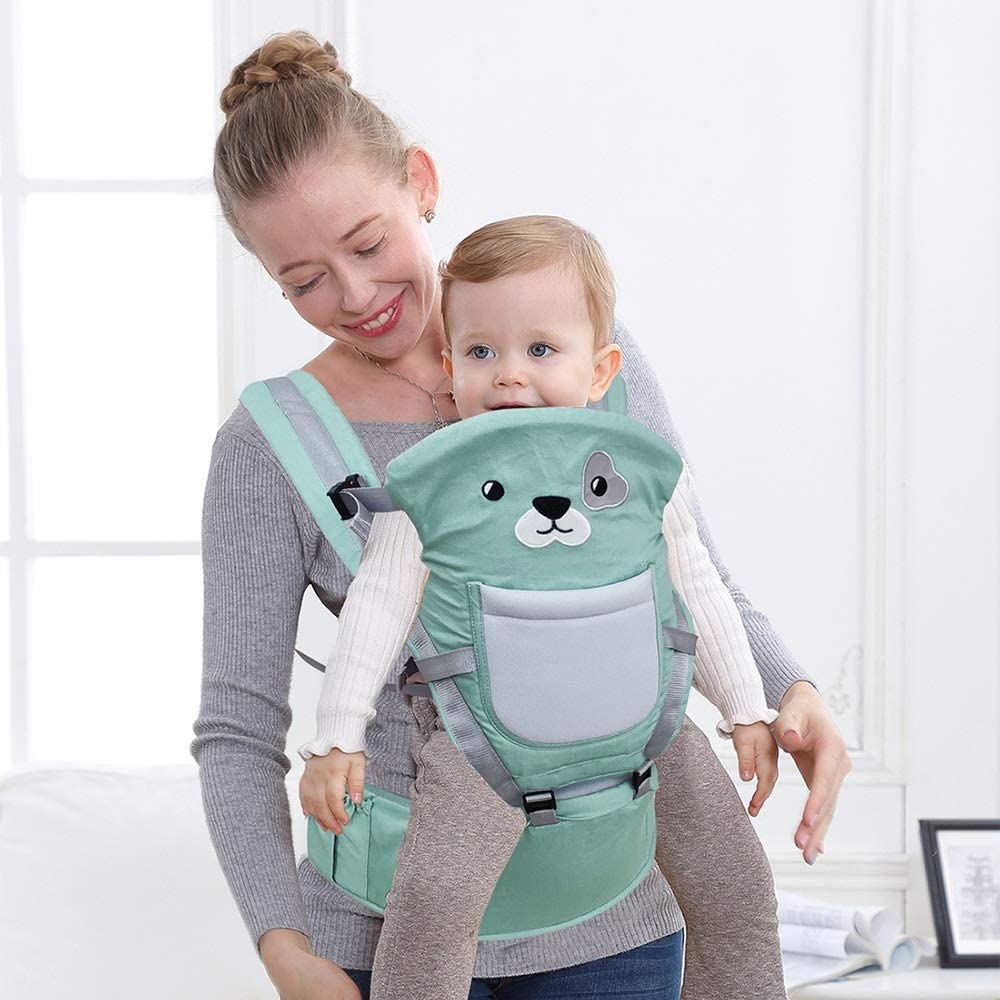 ZoSiP Baby Packing Conveyor with Hip Seat Cabriolet Backpack Cotton Sling - Free Parents Their Hands
