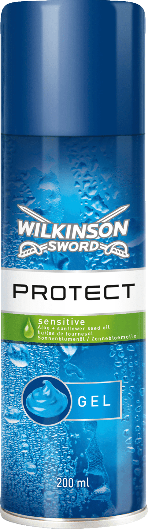 Wilkinson Rasiergel Protect Sensitiv, 200 Ml
