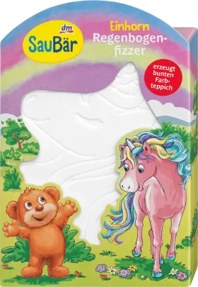 Children bathing addition rainbow bathing fizzer unicorn, 1 st