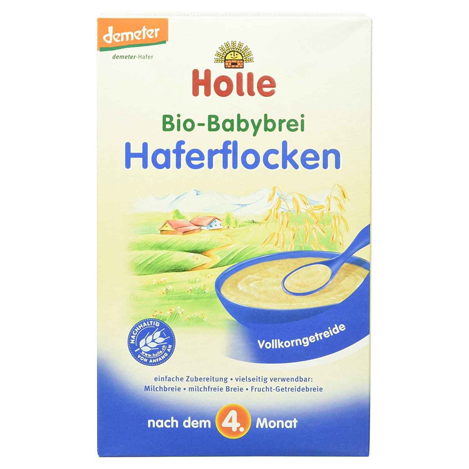Holle Bio-Babybrei Haferflocken (1 x 250 g)