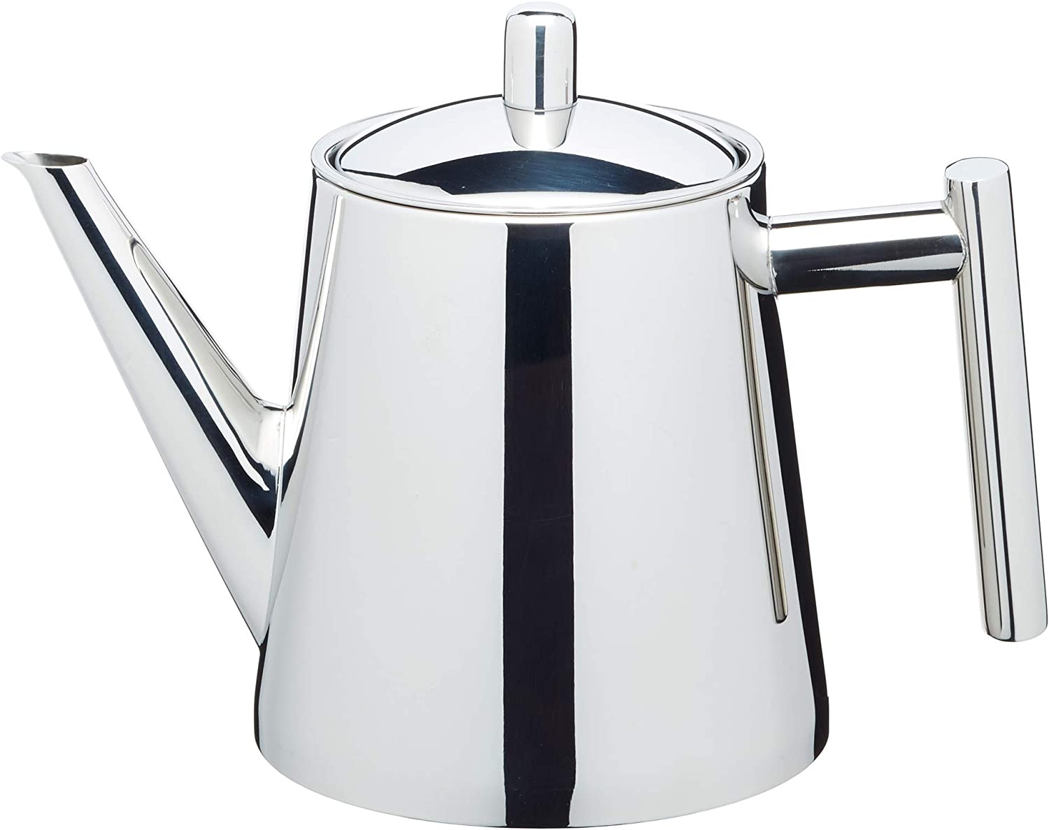 LE XPRESS Kitchen Craft 800 ml Stainless Steel Infuser Teapot, Silver