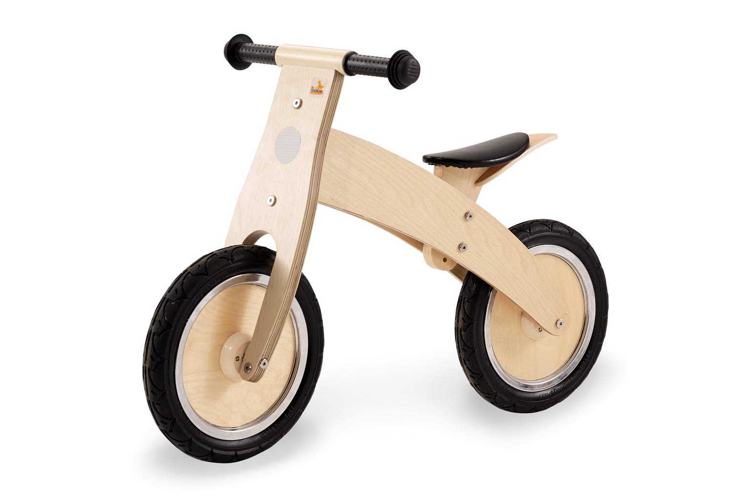 Pinolino Lino Clear Painted Wooden Balance Bike Unpunctured Tyres Converts 