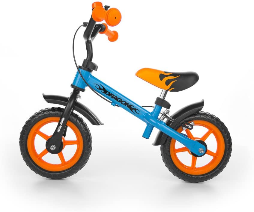 Spokey Boys Milly Dragon H Bike Clothing - Blue/Orange - Universal