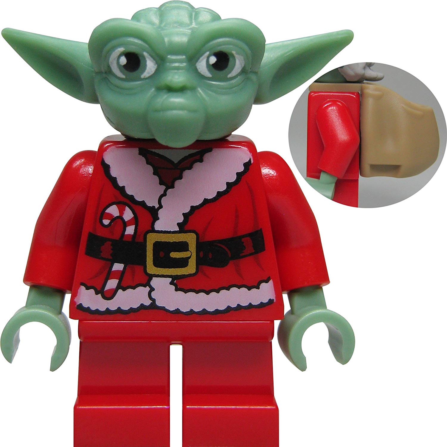 Lego Santa Yoda Limited Edition Minifigure (Only) - From Star Wars Advent C