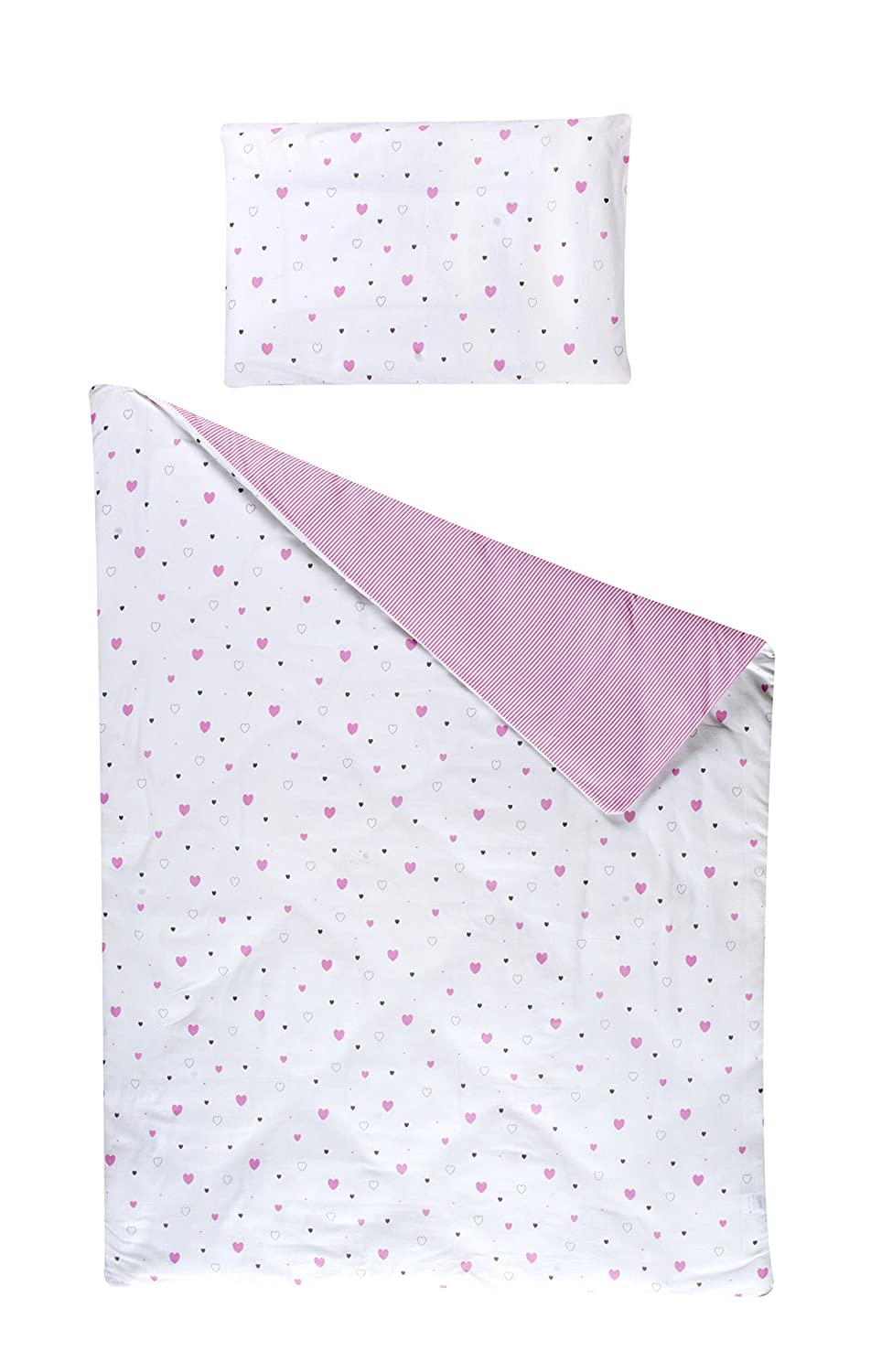 Schardt 13 502 1/790 2-Piece Bed Linen Pink