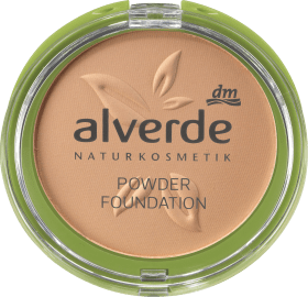 alverde NATURKOSMETIK Make-up Powder Foundation velvet sand 20, 10 g