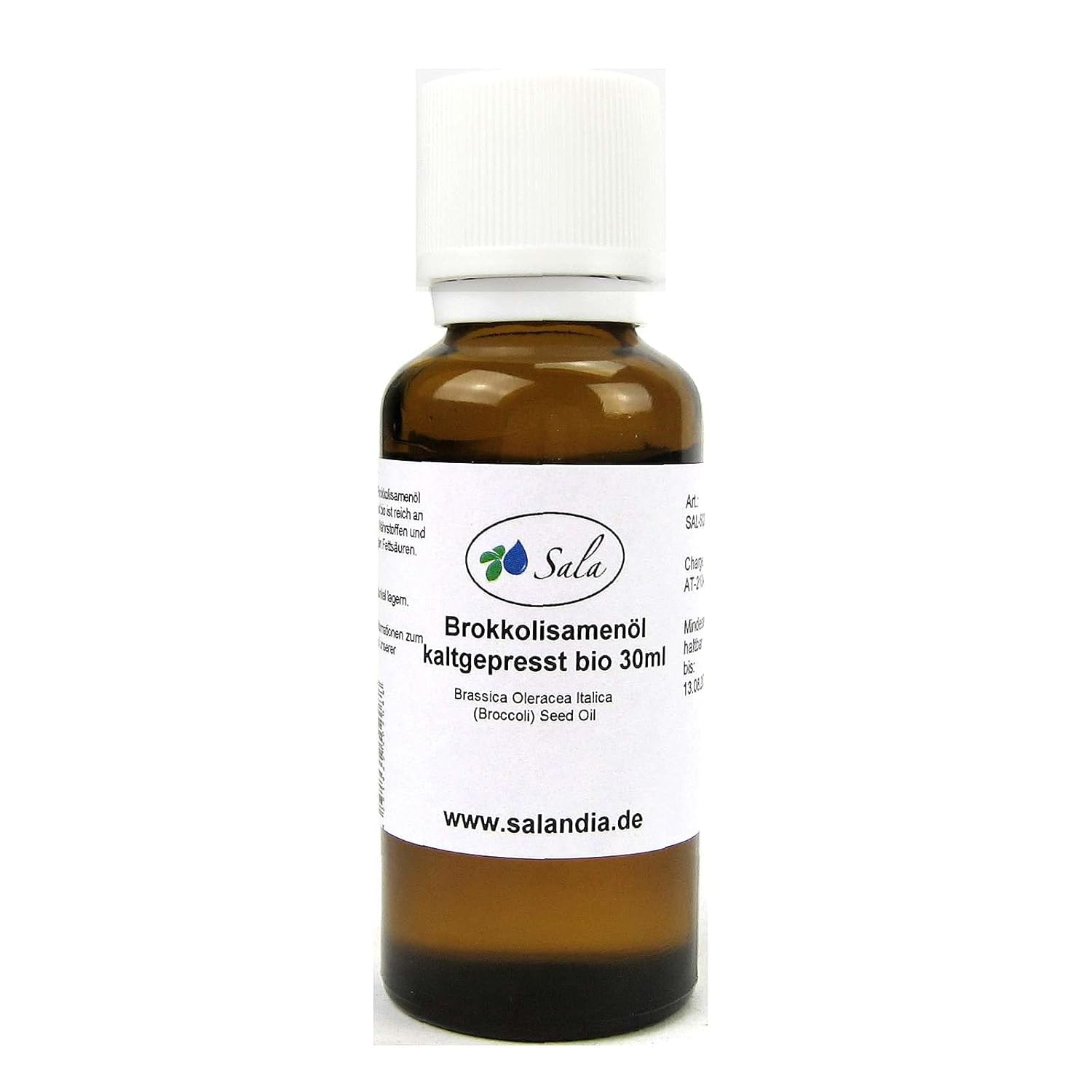 Sala Broccoli Seed Oil Cold Pressed Organic 30 ml