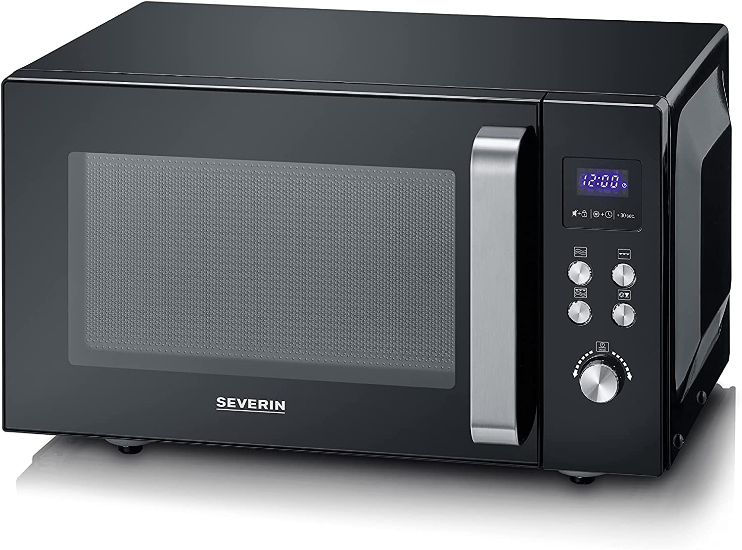 SEVERIN Inverter Microwave with Grill Function, Microwave Device for Even C
