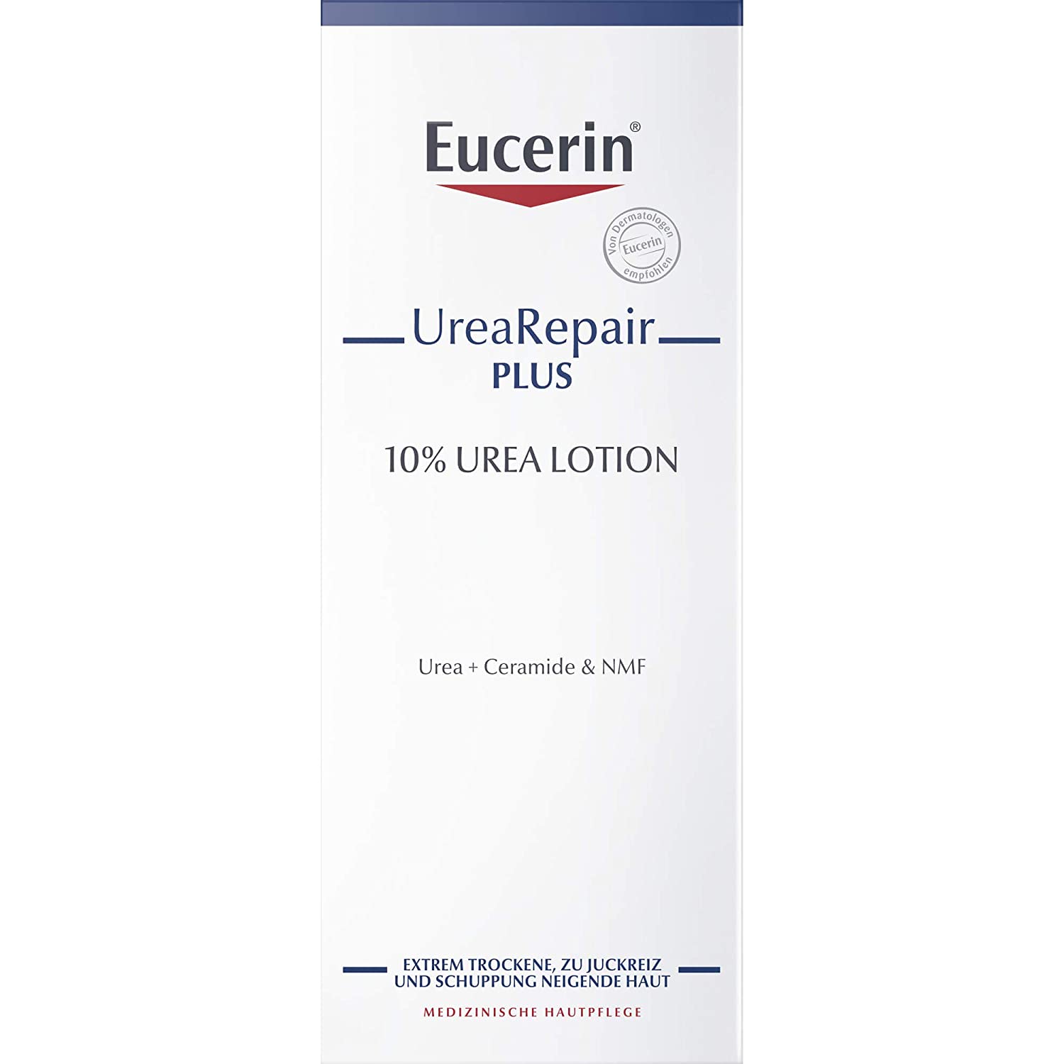 Eucerin UreaRepair Plus 10% Urea Lotion 400 ml, ‎weiß