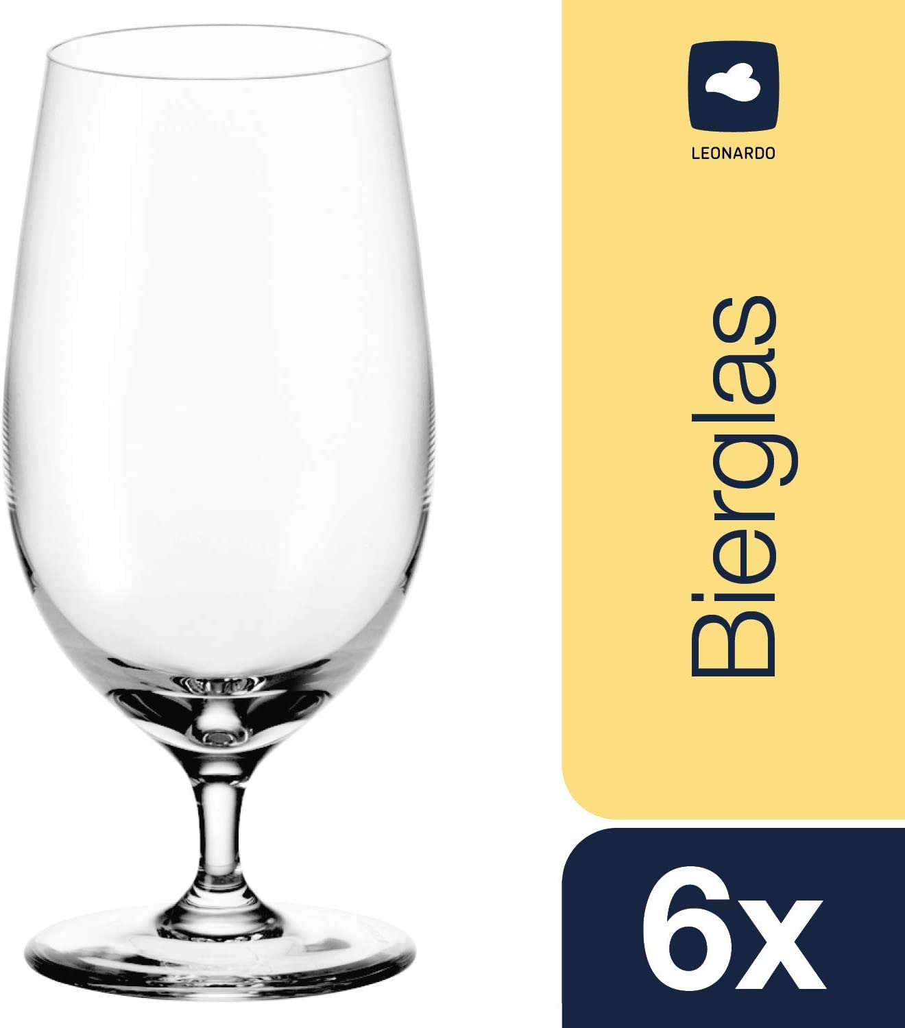 Leonardo Ciao 019838 Beer Glasses Set Of 6