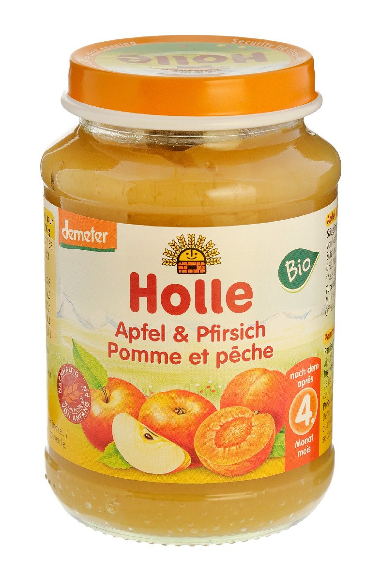 Holle Bio Apfel & Pfirsich (1 x 190 gr)