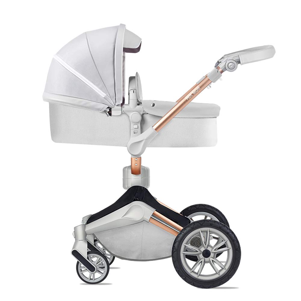 Combination Pram 2 in 1 or 3 in 1 Pushchair 360 Degree Rotation Pushchair