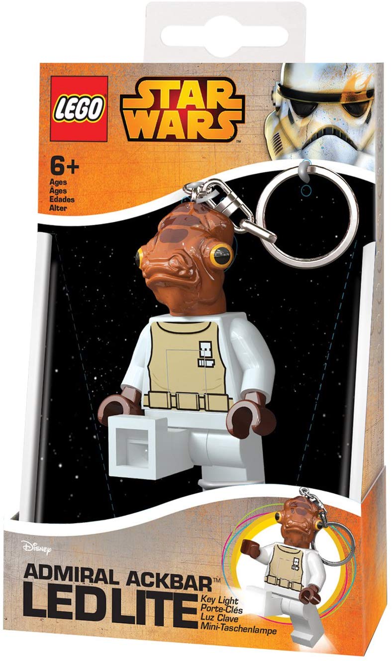 Lego Star Wars Mini Torch, 7.6 Cm, Admiral Ackbar