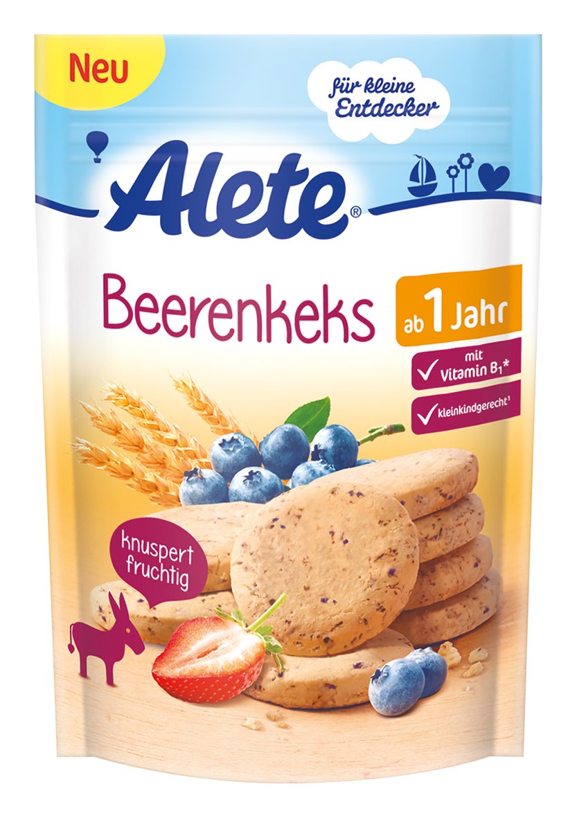 Alete Beerenkeks, 6er Pack (6 x 150 g)