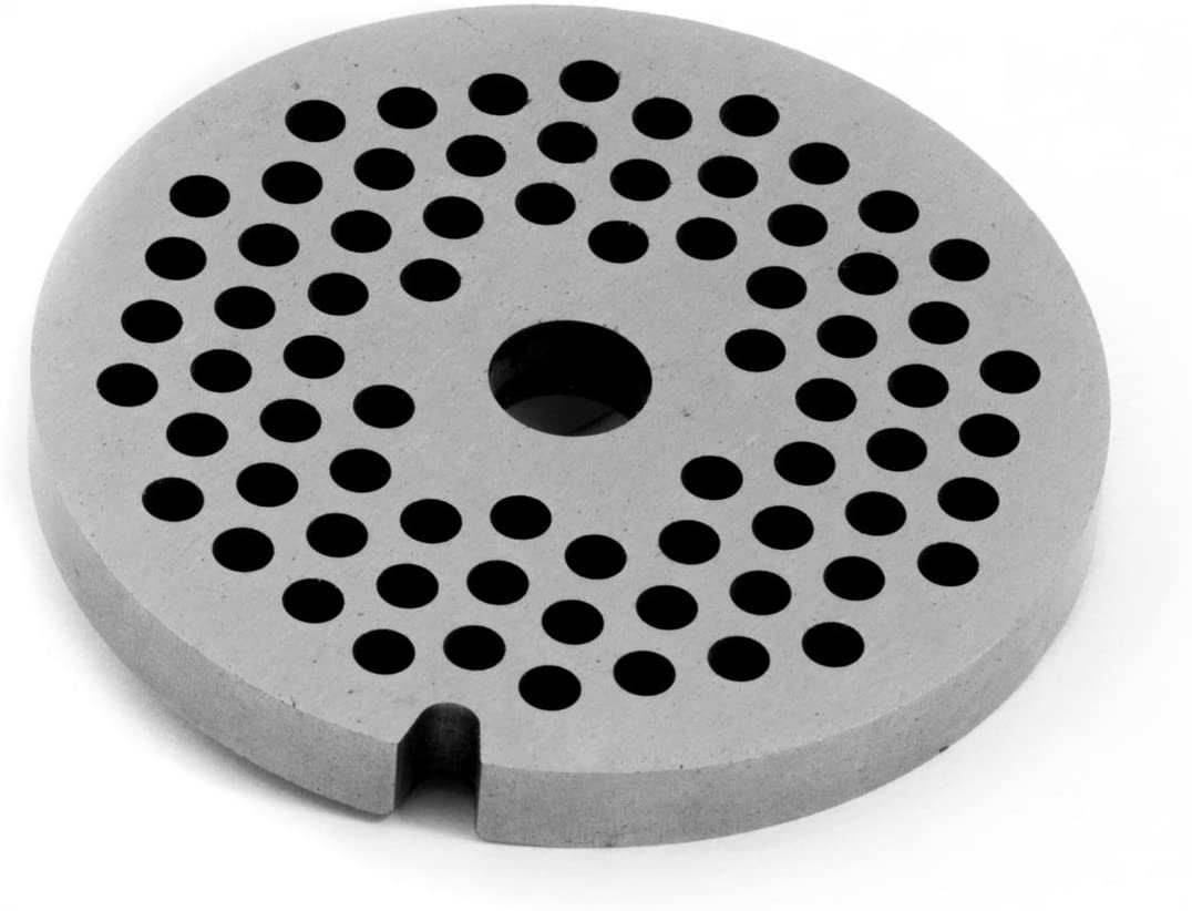 A.J.S. Unger Enterprise Perforated Disc for Meat Mincer No. 10 / Diameter 4 mm Perforated Disc Network Wolf Disc Replacement Plate Size 10/4 mm