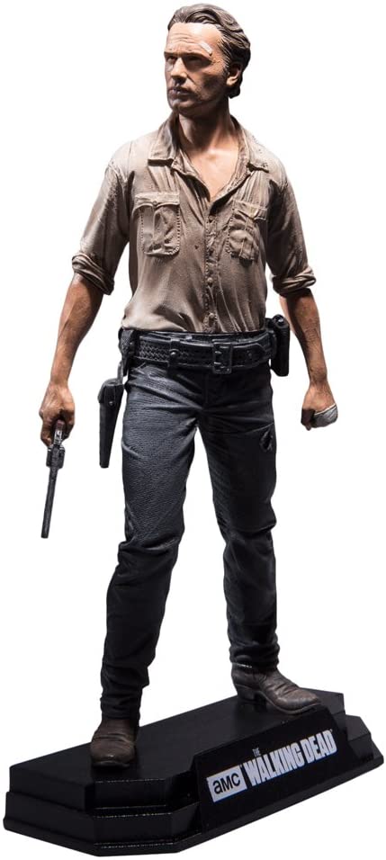 The Walking Dead - Rick Grimes Action Figure + Stand