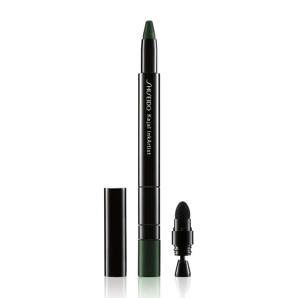 Shiseido Kajal InkArtist Shadow Liner, Brown, 06 Birodo Green, 1 x 0.8 g, ‎green