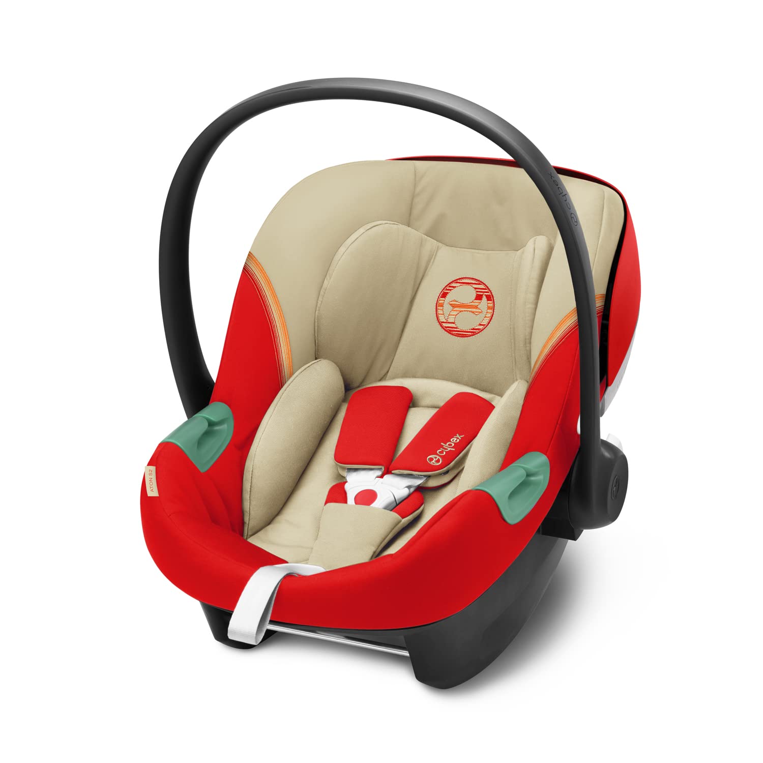CYBEX Aton S2 i-Size Baby Car Seat from Birth to Approx. 24 Months, Max. 13