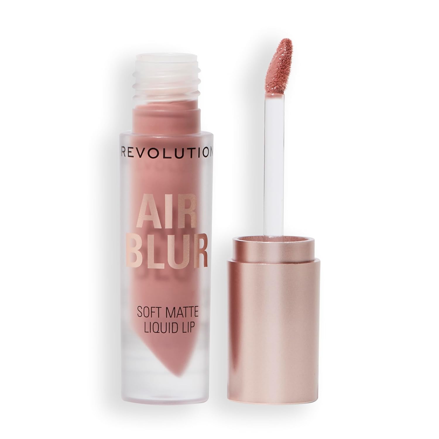 Revolution Air Blur Matte Liquid Lipstick - Long-Lasting Lip Color - Vegan & Cruelty-Free - Chauffeur Nude - 3.5 ml