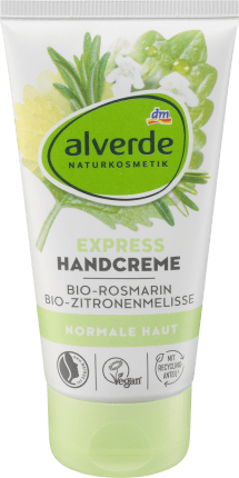 Handcreme Express Bio-Rosmarin Bio-Zitronenmelisse, 75 ml
