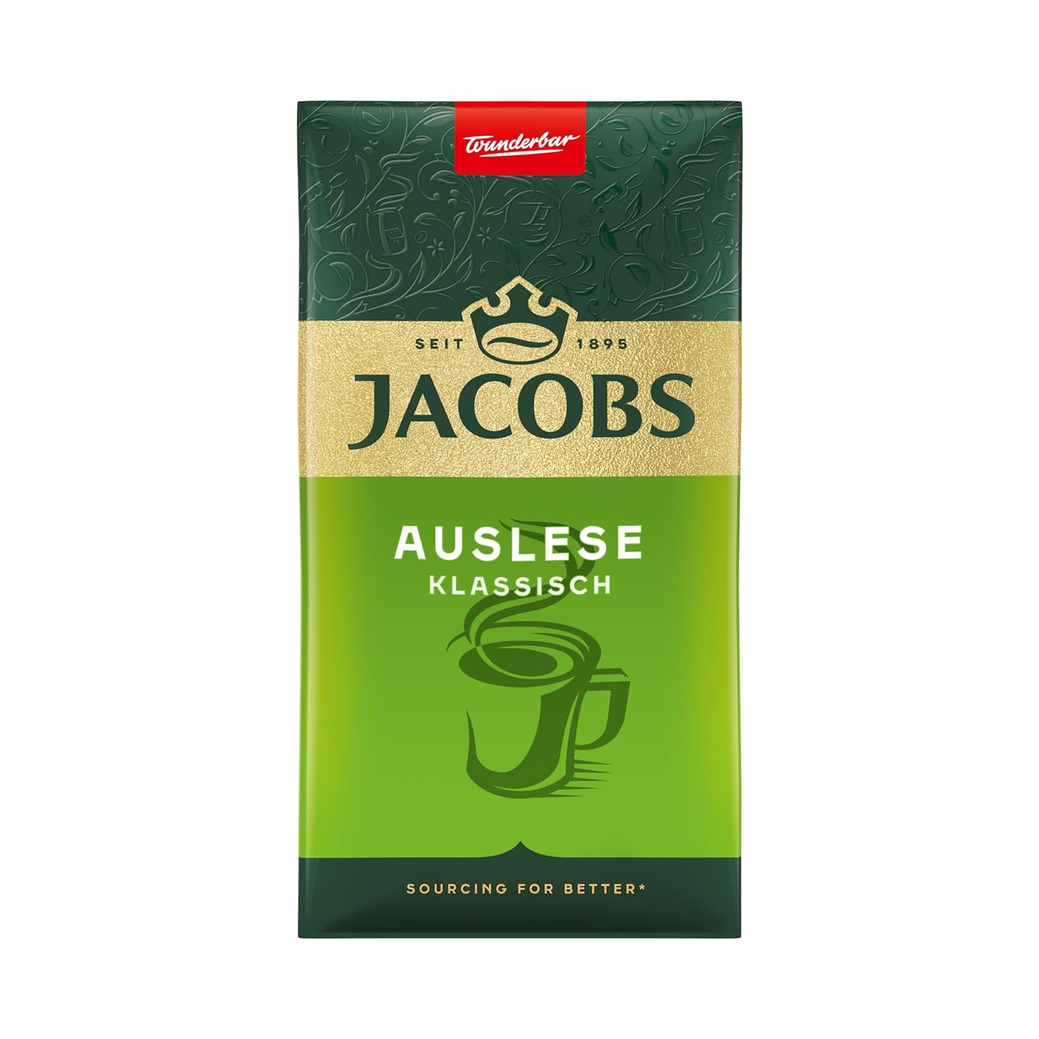 Jacobs Filter coffee Auslese Classic, 500 g ground coffee