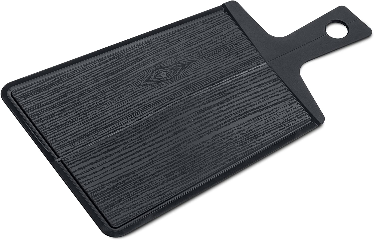 Koziol Chopping Board Snap 2.0, Black Plastic, 49.2 X 27.8 X 0.8 Cm