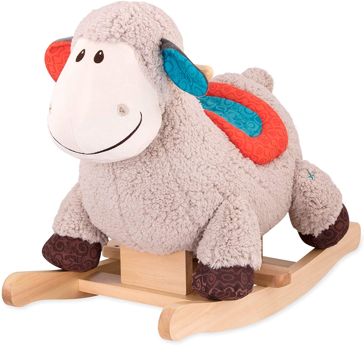 B. toys by Battat - Rodeo Rocking Horse, Sheep