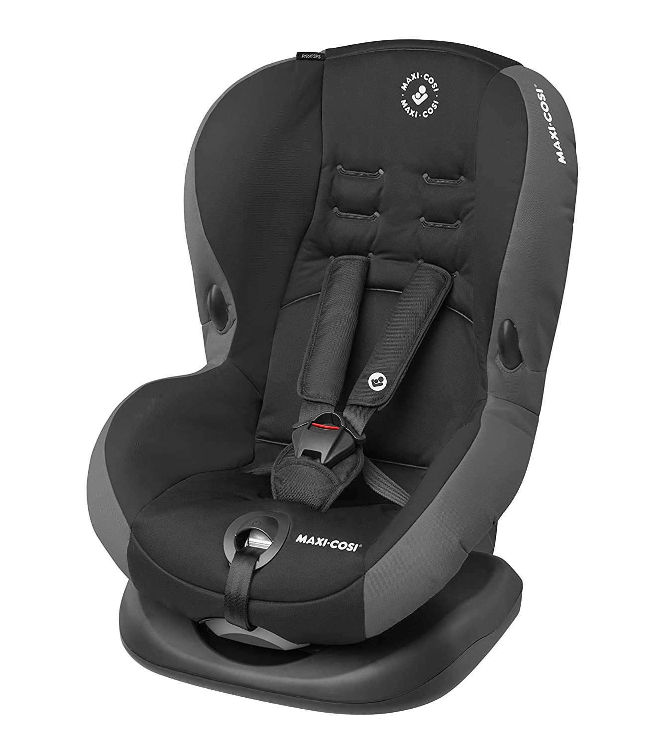 Maxi-Cosi Priori SPS Plus Child Seat - Optimum Side Impact Protection and 4 Seat and Resting Positions Group 1 (9-18 kg) with Headrest Carbon Black