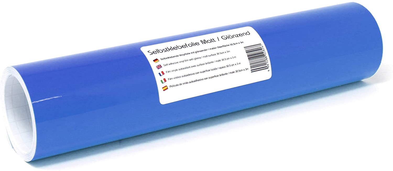 Finest Folia (12,89€/M2 Self-Adhesive Plotter Foil Craft Foil 31Cm X 3M 105