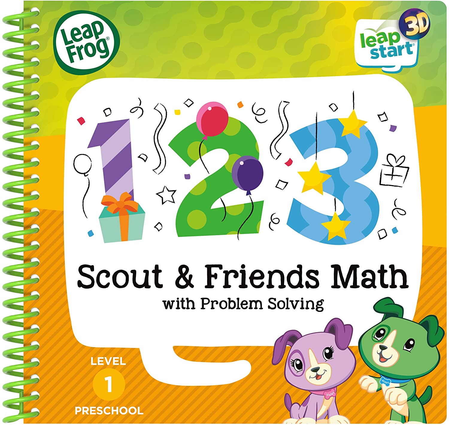 LeapFrog 460703 Scout & Friends 3D Activity Book Learning Toy, Multi, One S