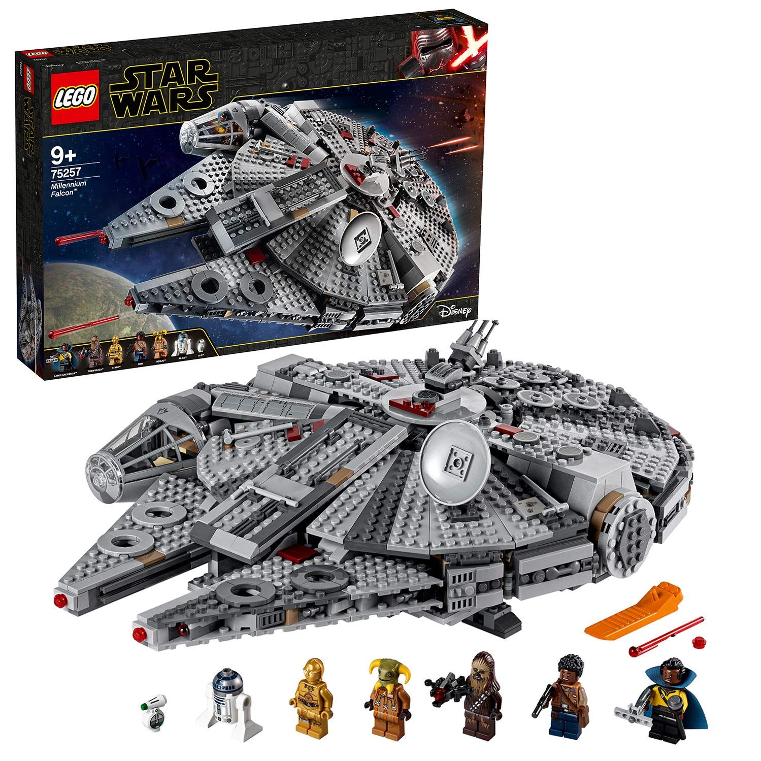 Lego 75257 Star Wars Millennium Falcon Construction Kit, Multi-Colour