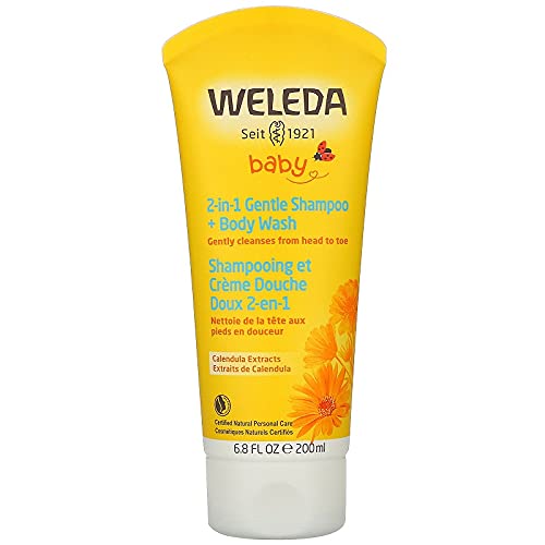 Weleda Organic Calendula Shampoo and Body Wash (1 x 200 ml)