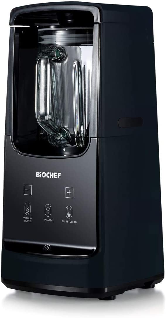 Bio Chef BioChef Astro Vacuum Blender - Smoothie Maker/Blender - 1000 W, 22000 RPM, Glass Container, Speed Levels Adjustable from 1-9, Pulse / Cleaning Function, bronze
