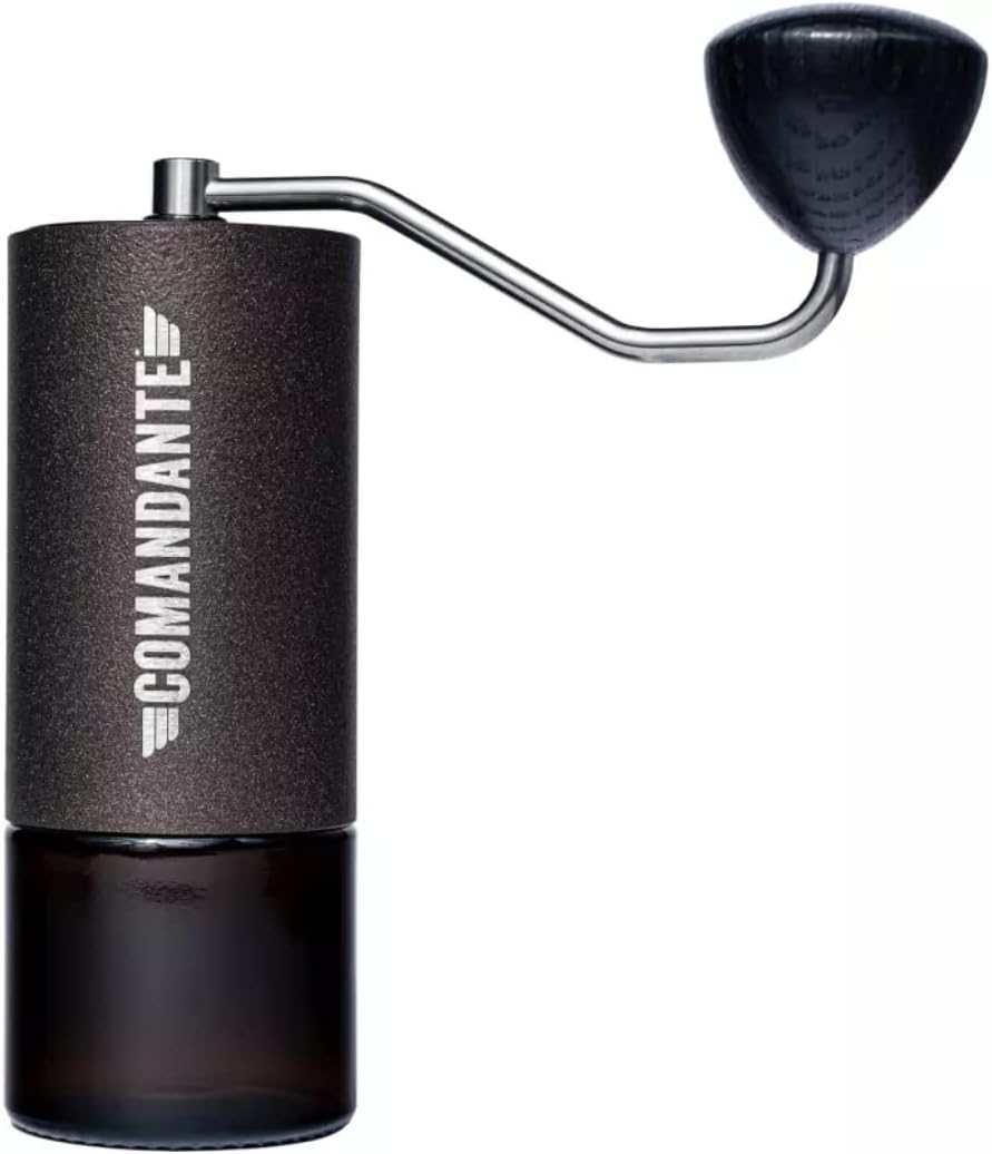 Comandante Coffee Grinder C40 MK4 Nitro Blade Copper Mountain + Free Set of 4 EKM Living Stainless Steel Drinking Straws