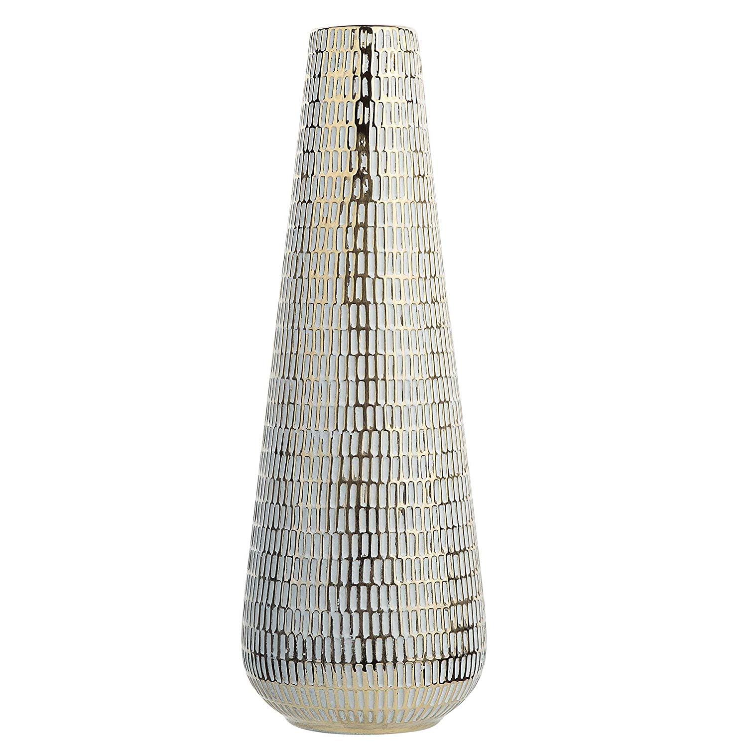 Modern Ceramic Flower Vase Gold Libros