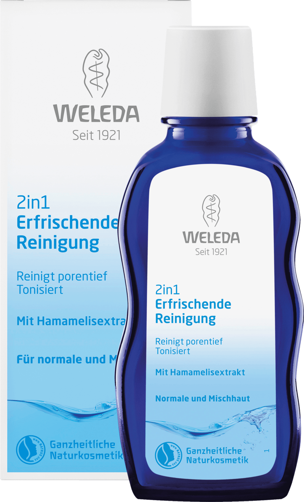 WELEDA Cleansing Milk 2In1 Refreshing, 100 Ml