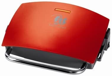 Fit For Fun by George Foreman 14183-56 Fitness Kitchen Grill Red