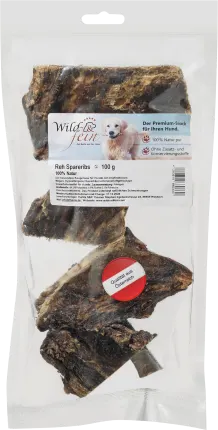 Chew snack dog deer spareribs, 100 g