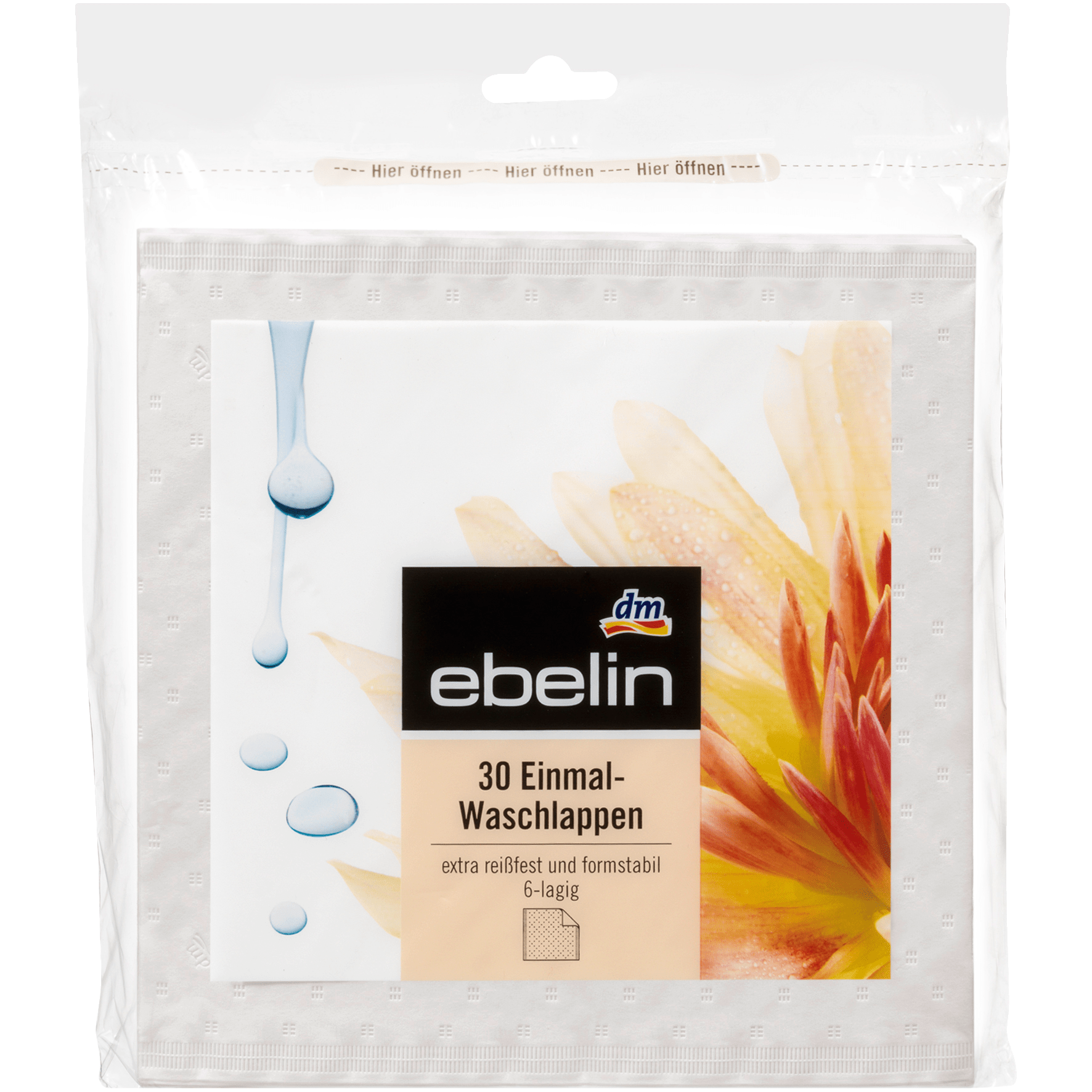 ebelin Once A Washcloth, 30 St
