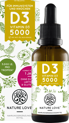 Vitamin D3 5000 IU Vegetarian, 50 ml