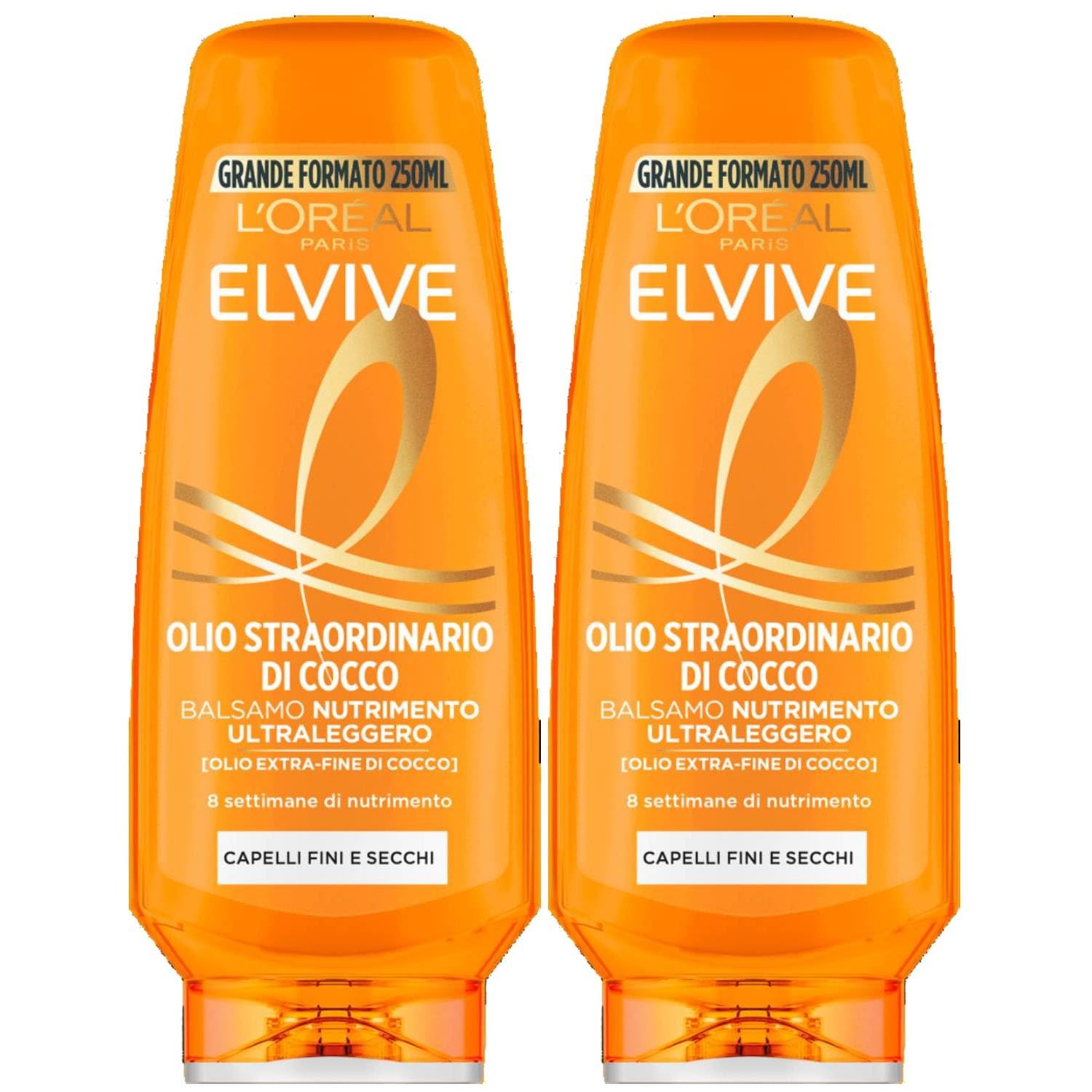 L\'oreal Paris Elvive Hair Care Shampoo and Conditioner (Ultralight Conditioner, 250ml (Pack of 2))