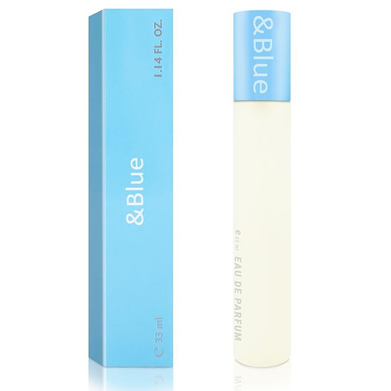 Perfume Women\'s Fragrance Spray - The Inspired Pendant as Eau de Parfum for Driver and Car - 33 ml Bottle for Handbag & Travel (& Blue)