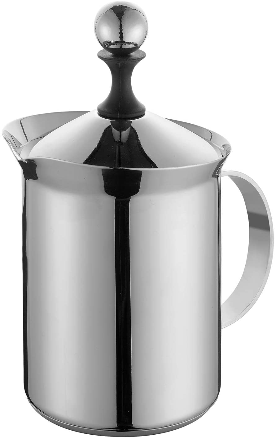 Cilio Cappuccino Creamer Classic 6T, Stainless Steel, Silver, 800 ml