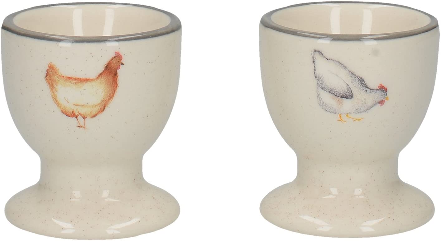 Creative Tops 13 x 9 cm Feather Lane Set of 2 Egg Cups, 5 x 31 cm