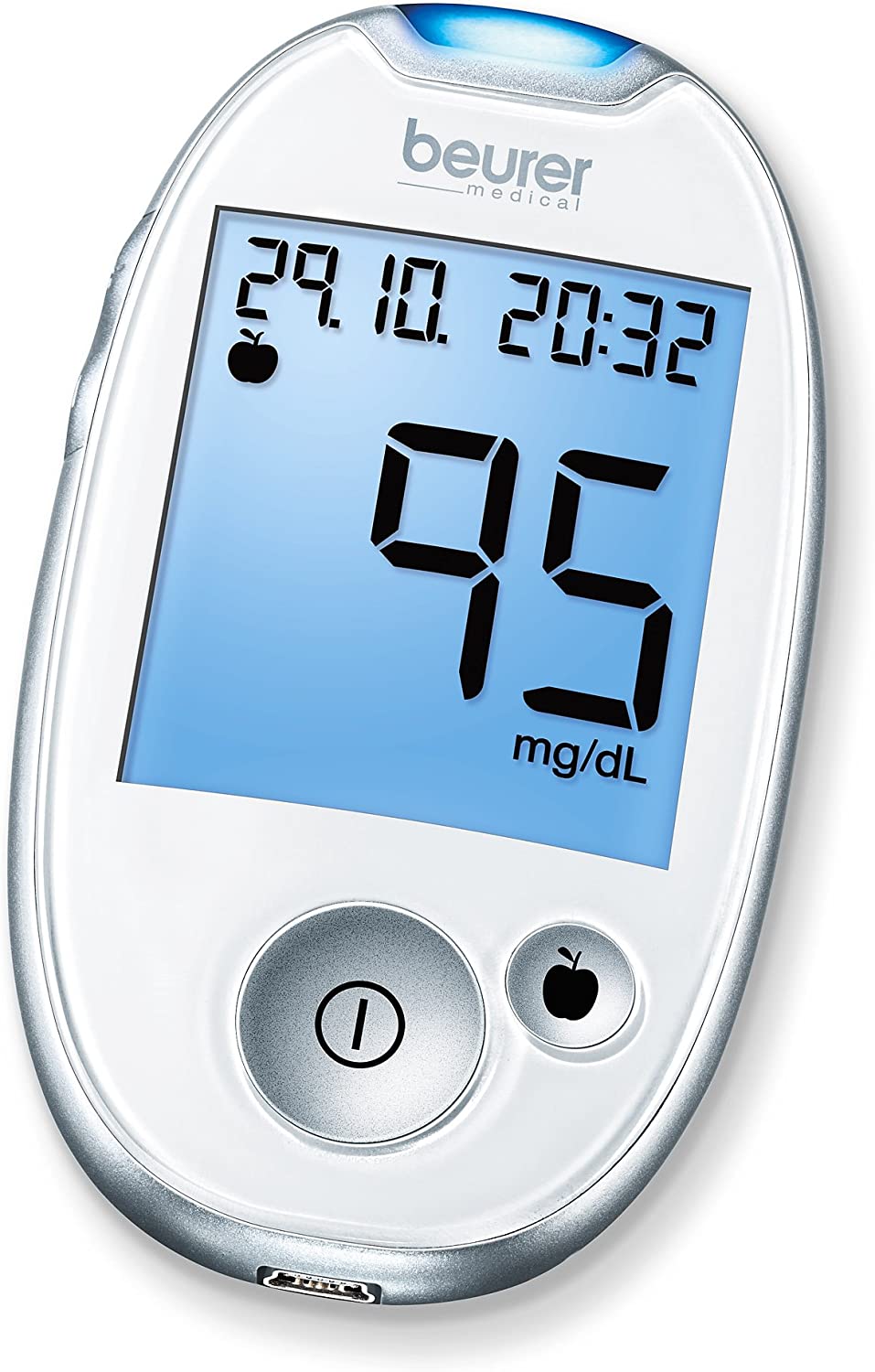 Beurer GL 44mg/dl Blood Glucose Monitor White