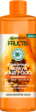 Fructis Shampoo HAIRFOOD Papaya, damaged hair, 400 ml